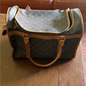 Luxury Brown Dog Carrier